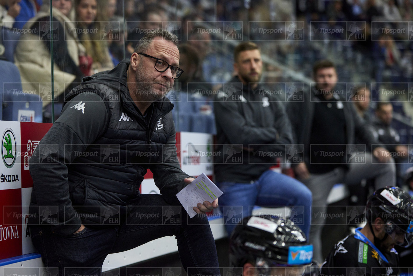 Hlavní trenér Karlových Varů David Bruk. Foto: Jiří Princ