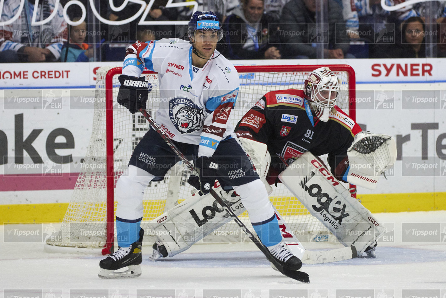 Michael Frolík cloní ve výhledu.Foto: Jiří Princ