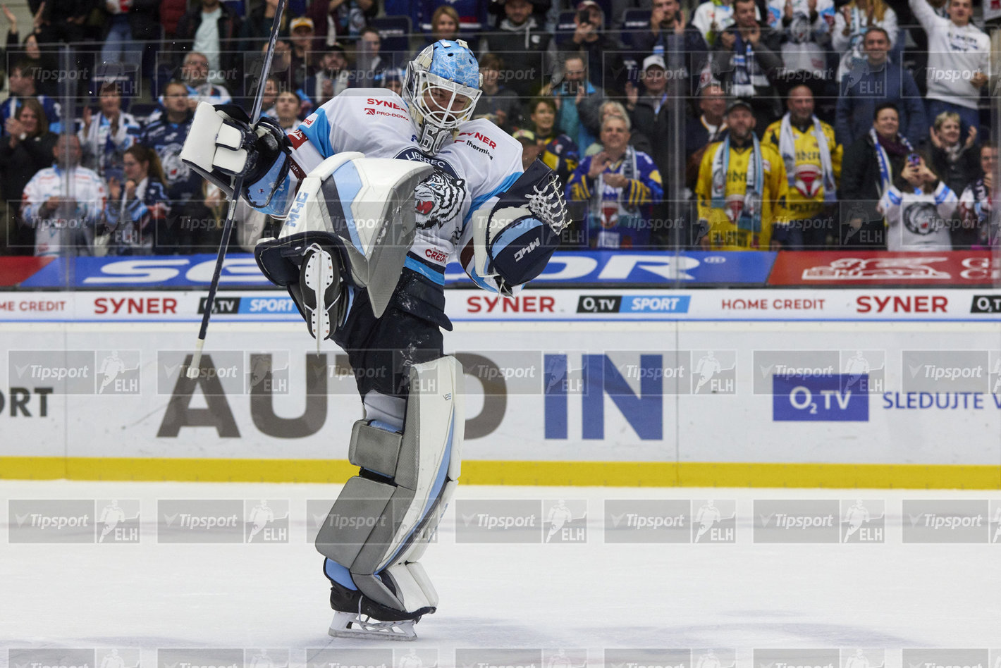 Oslava vítězství v podání Petra Kváči. Foto: Jiří Princ