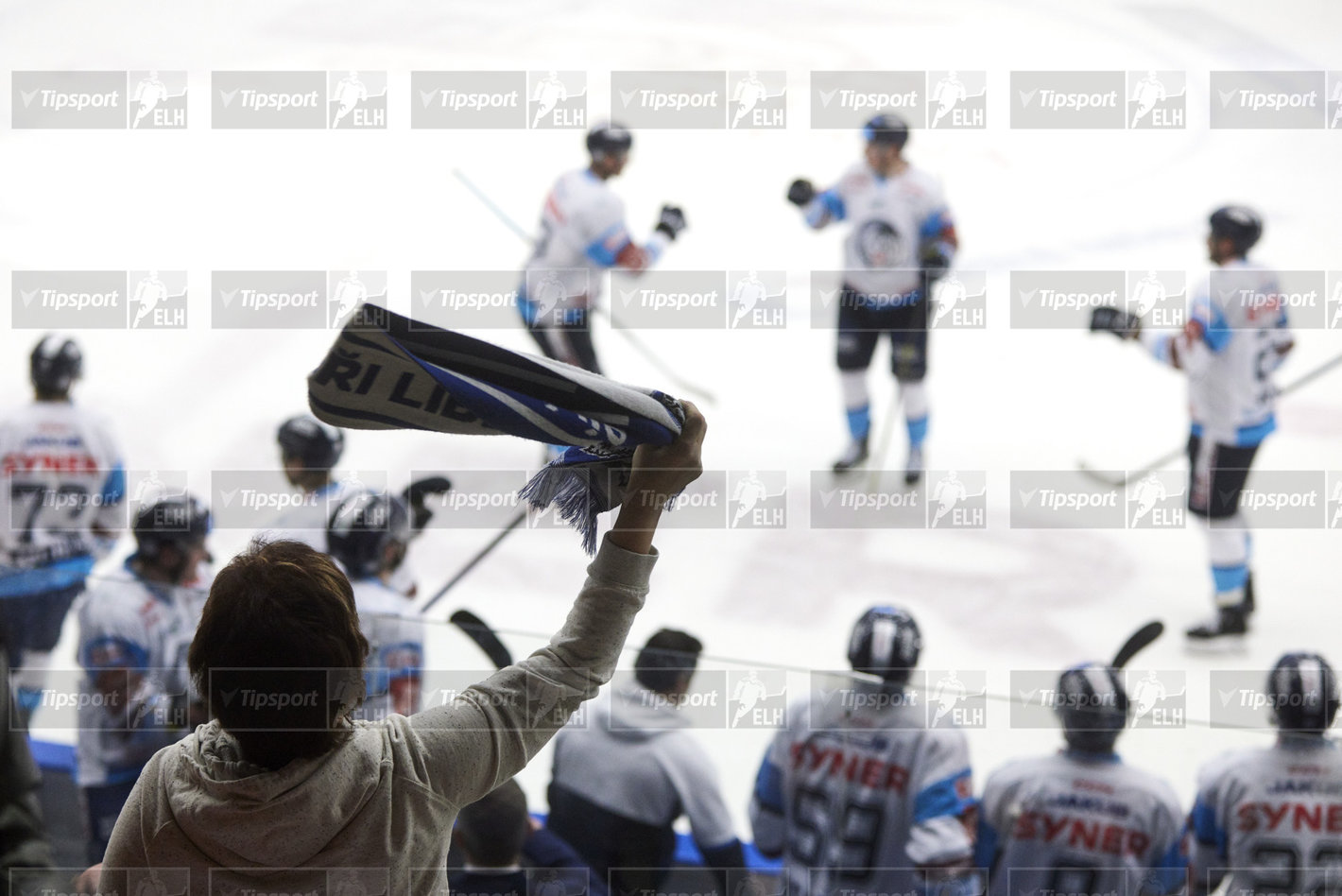 Oslavy po vstřelení 4. gólu. Foto: Jiří Princ