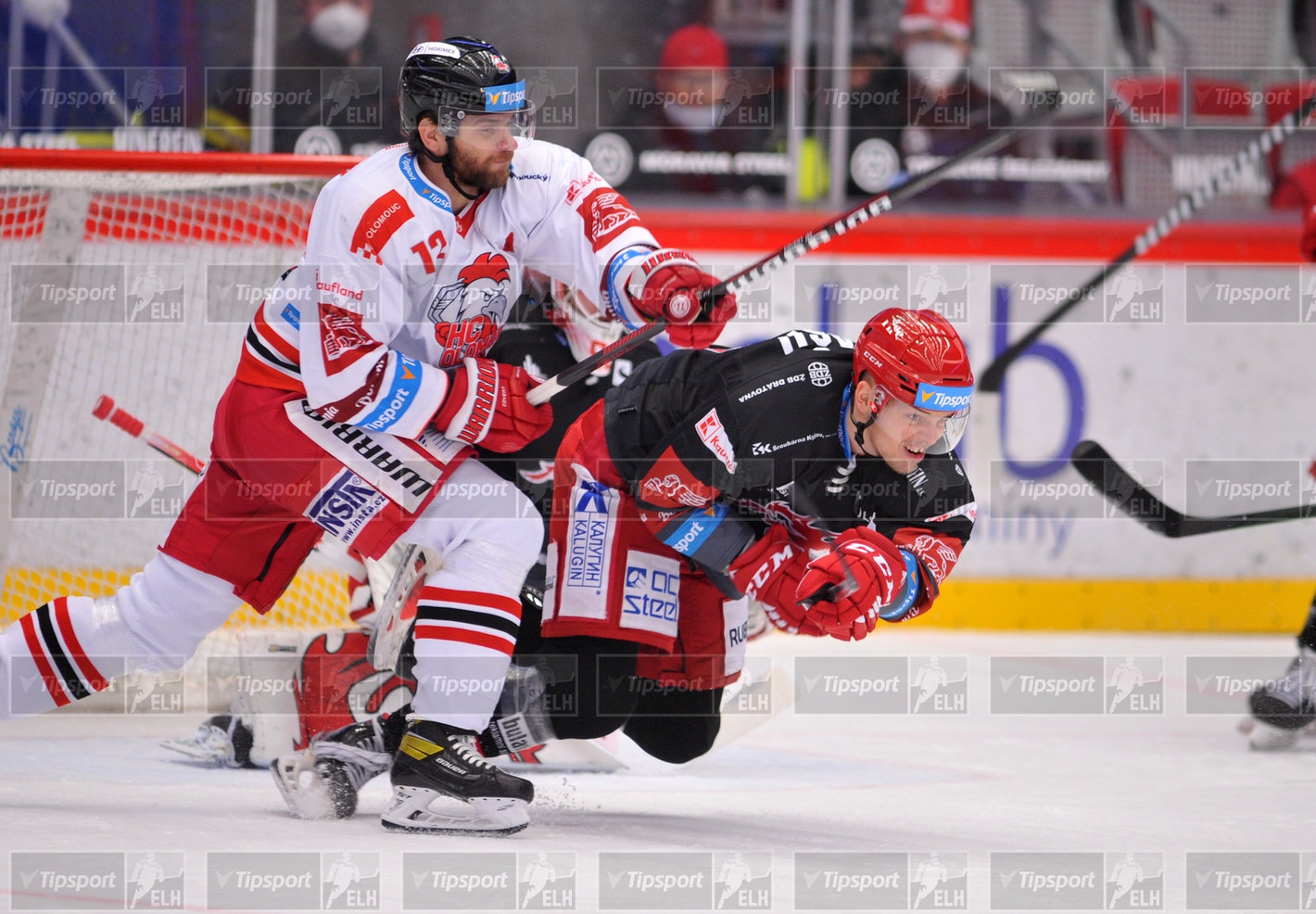 Andrej Nestrašil v souboji. Foto: Marian Ježowicz