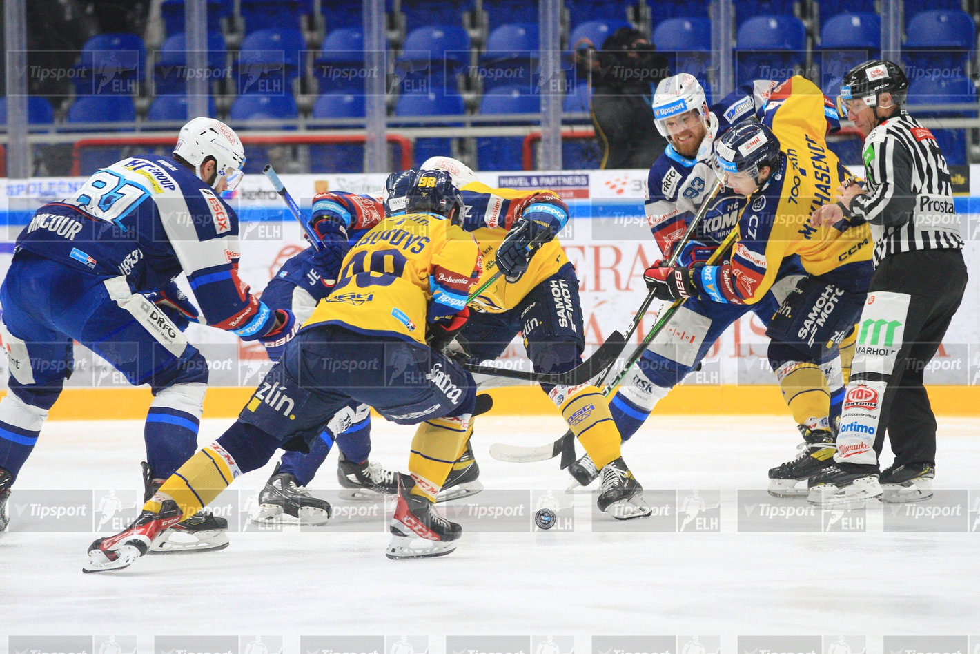 Ilustrační fotografie Kometa vs. Zlín (foto: Ivo Dostál)